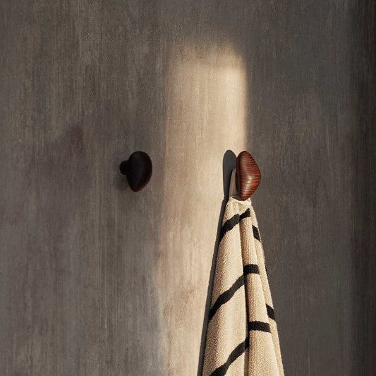 Goodee-Ferm Living-Cairn Hooks - Set of 2 - Color - Dark Brown