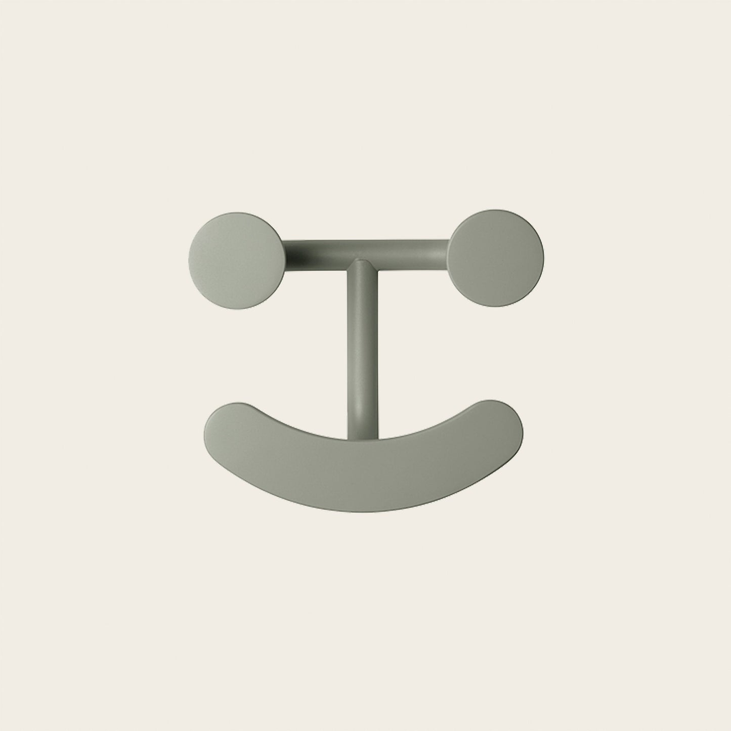 Goodee-Fritz Hansen Happy Hook - Color - Green Grey