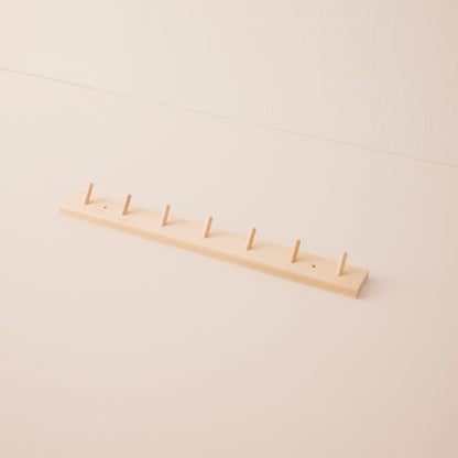 Goodee-Iris Hantverk-Birch Peg Rail - Size - 7 hooks
