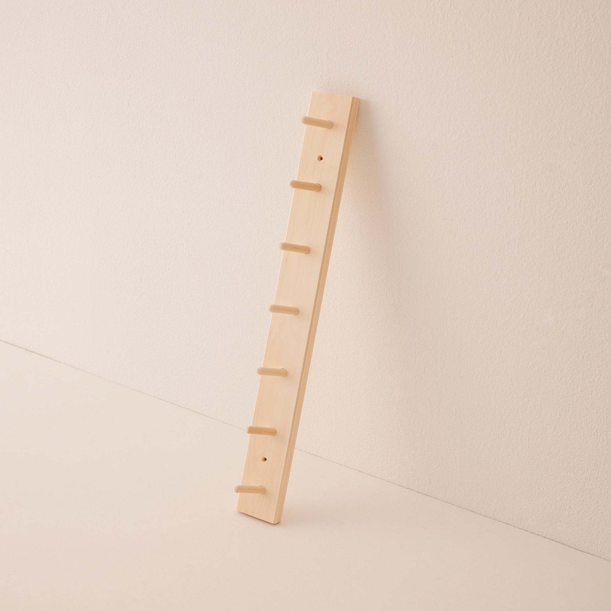 Goodee-Iris Hantverk-Birch Peg Rail - Size - 7 hooks