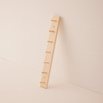 Goodee-Iris Hantverk-Birch Peg Rail - Size - 7 hooks