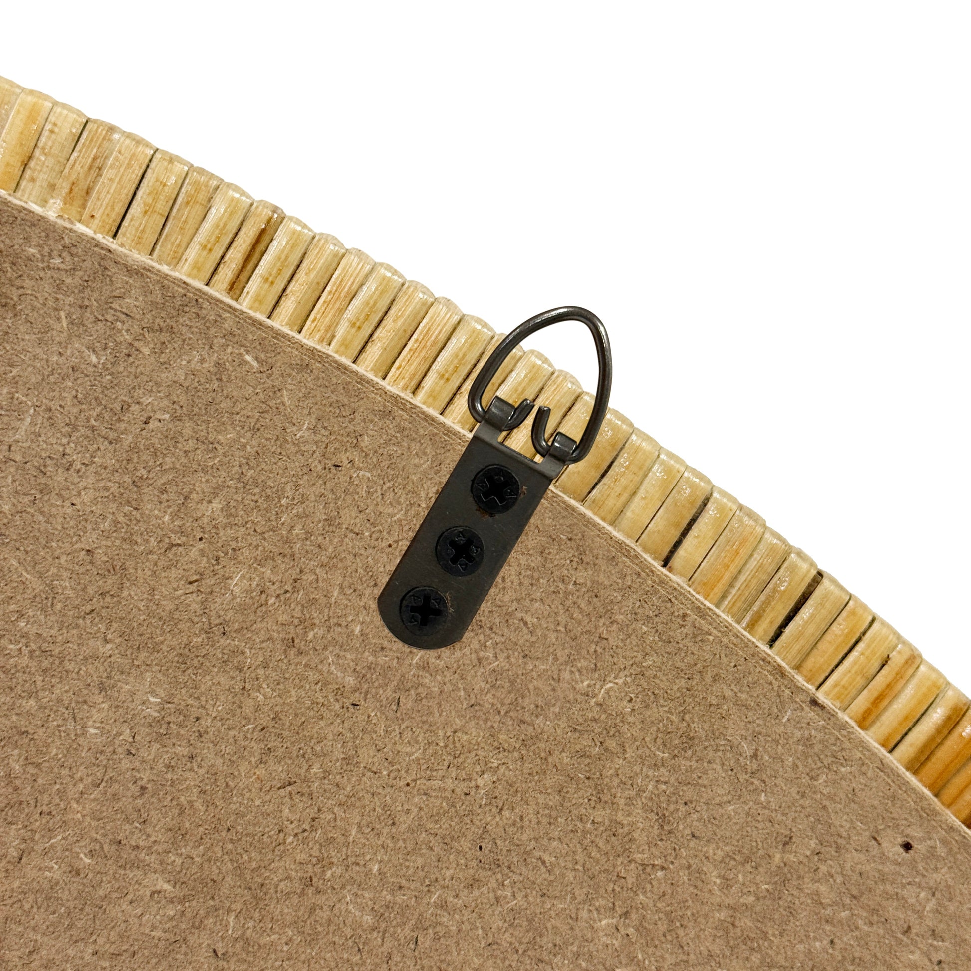 Nova Natural Rattan Arched Wall Mirror