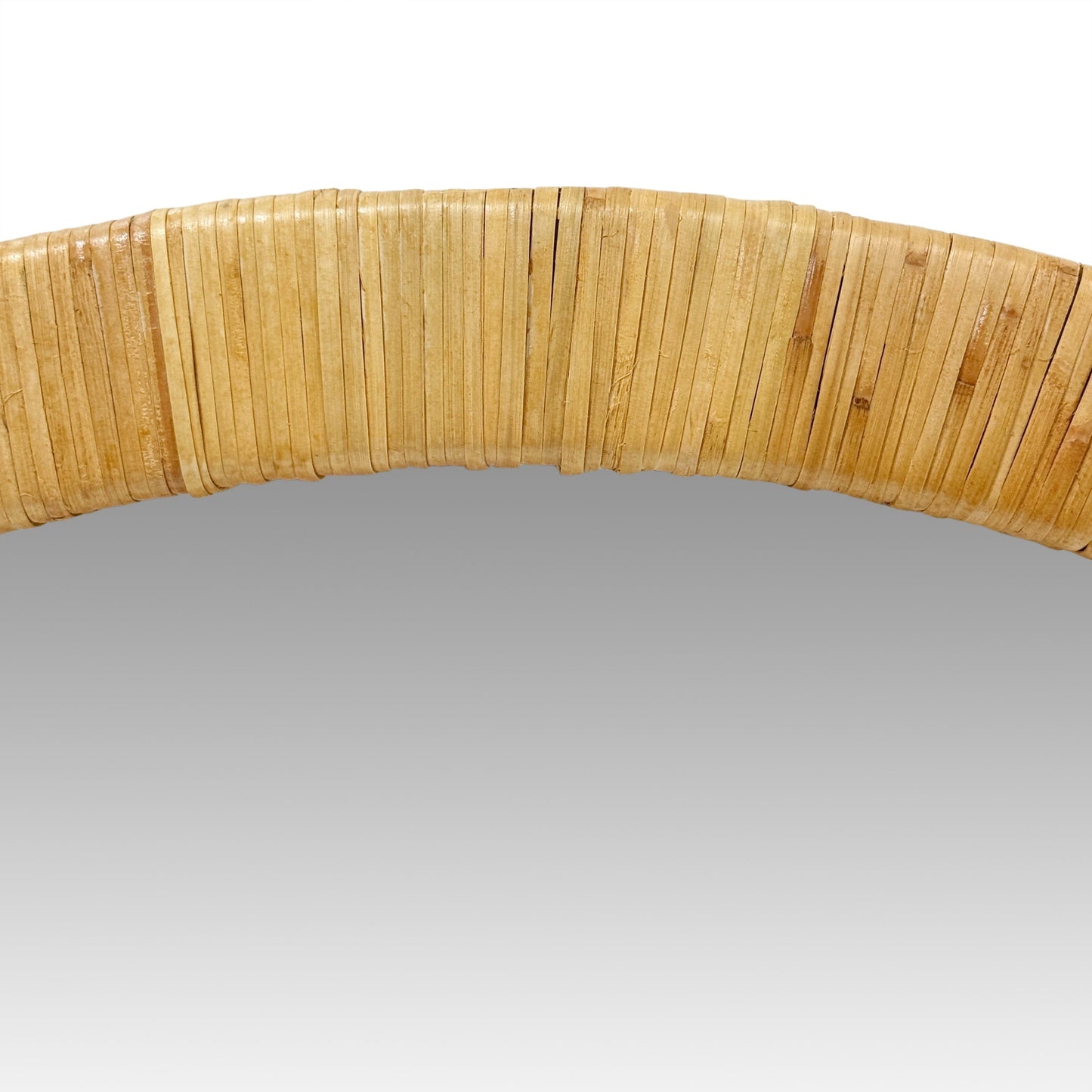 Nova Natural Rattan Arched Wall Mirror