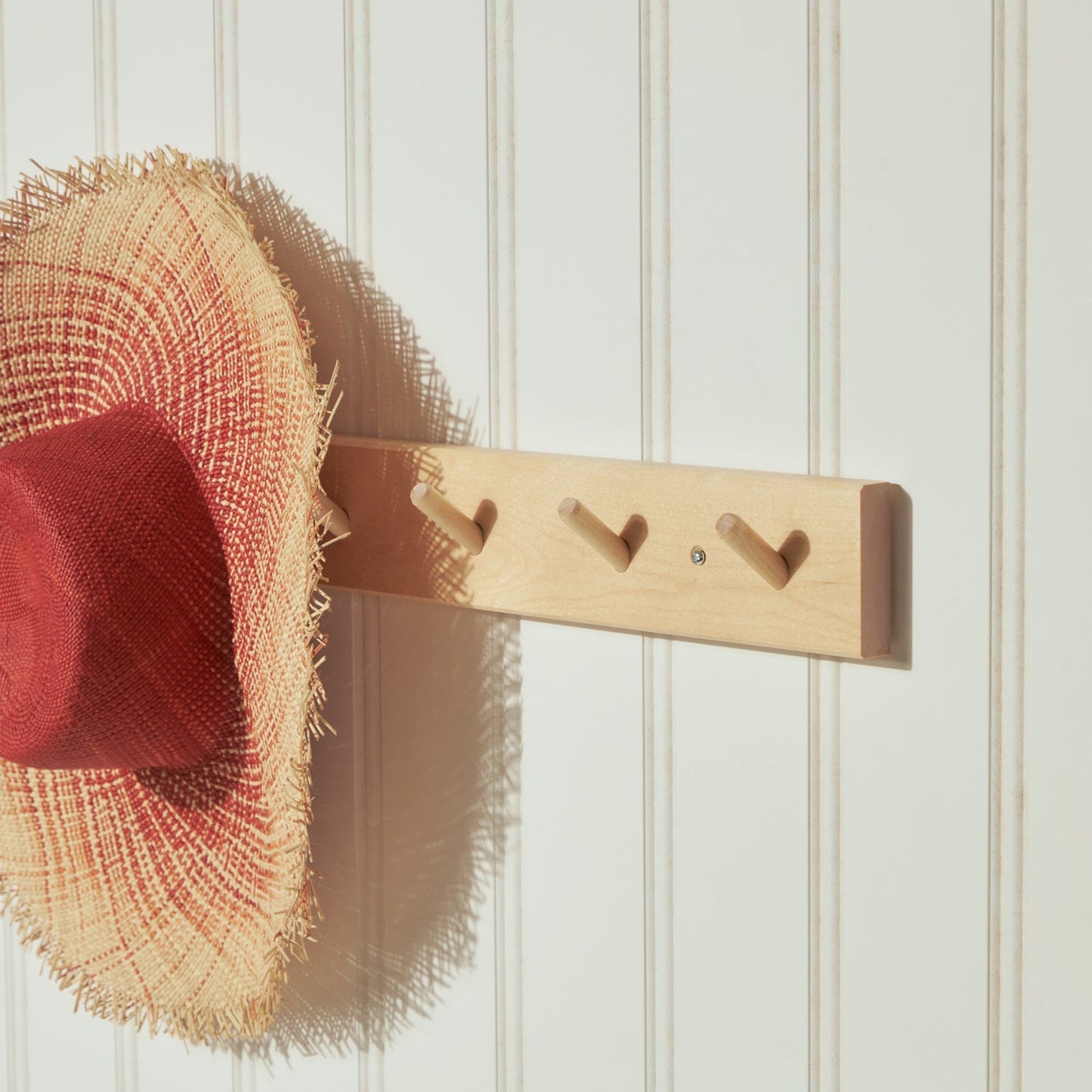 Goodee-Iris Hantverk-Birch Peg Rail - Size - 7 hooks