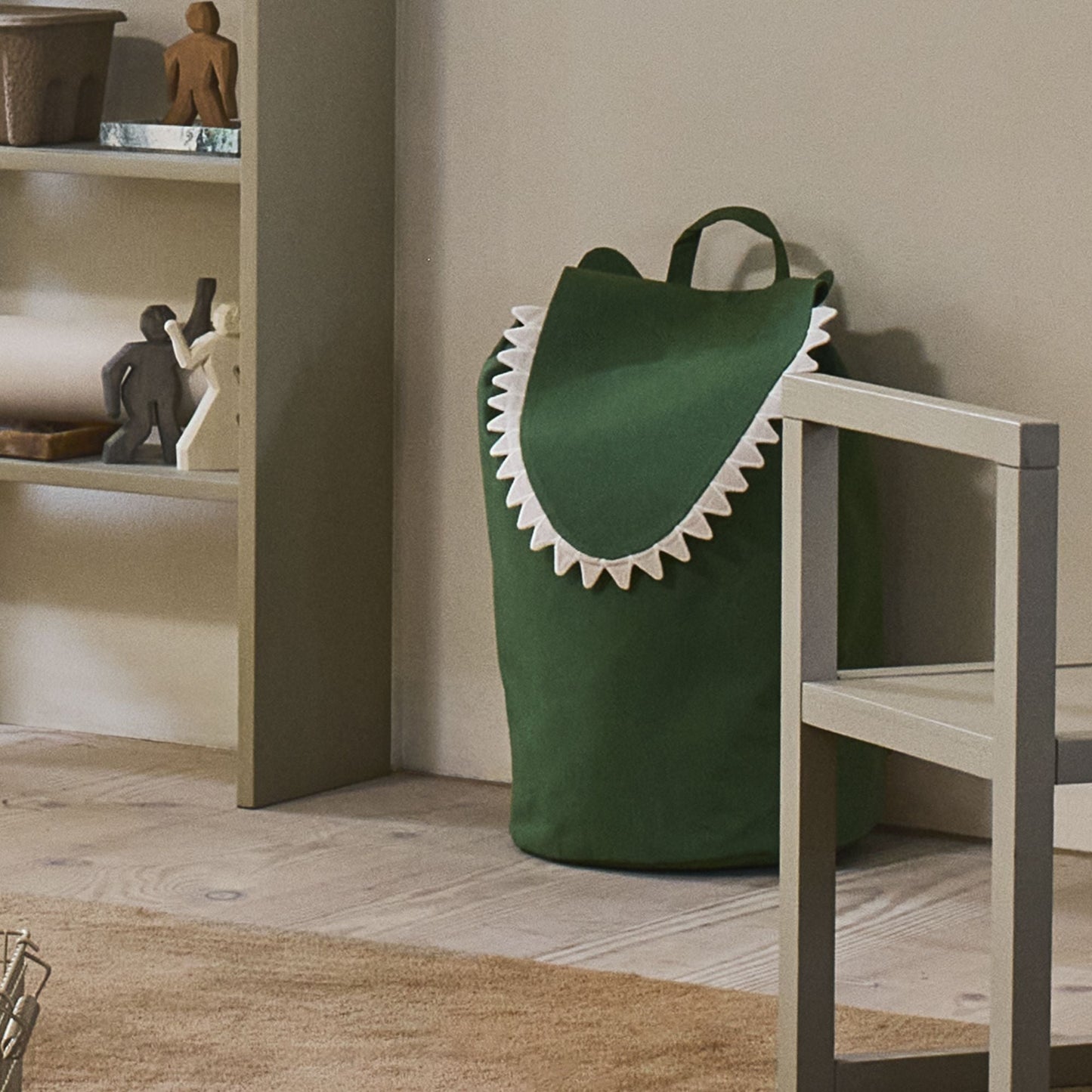Goodee-Ferm Living-Crocodile Storage - Color - Artichoke