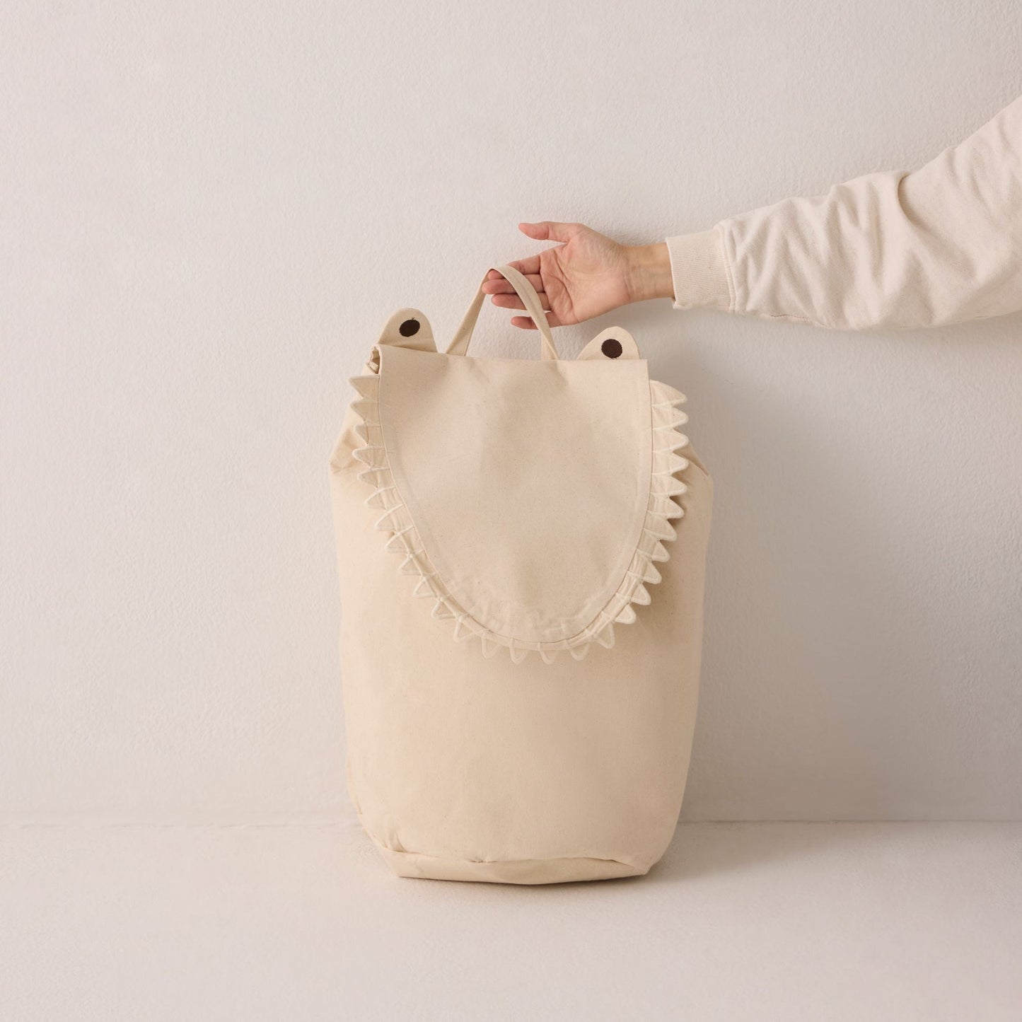 Goodee-Ferm Living-Crocodile Storage - Color - Milk