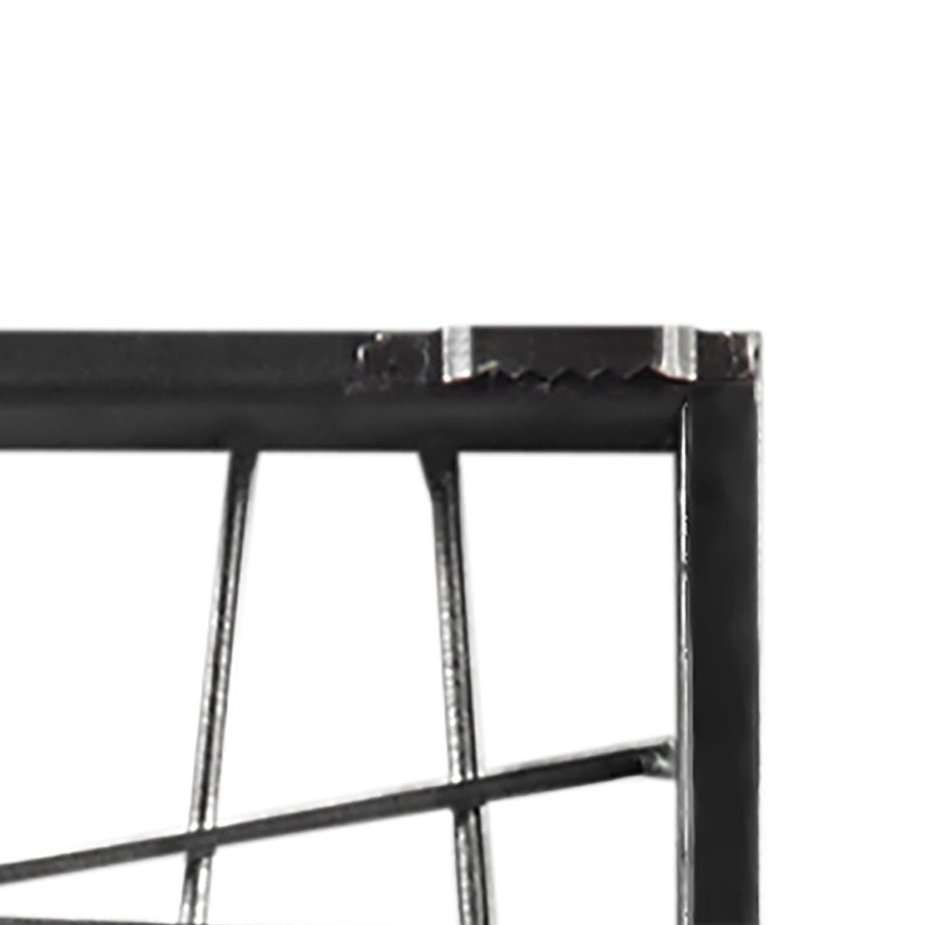 Savoy Distressed Bla Metal Wall Decor