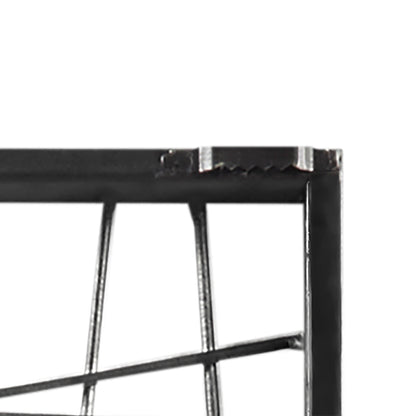 Savoy Distressed Bla Metal Wall Decor