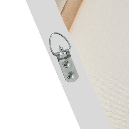 Windswept Hand Embellished Highland Bull Canvas Wall Art