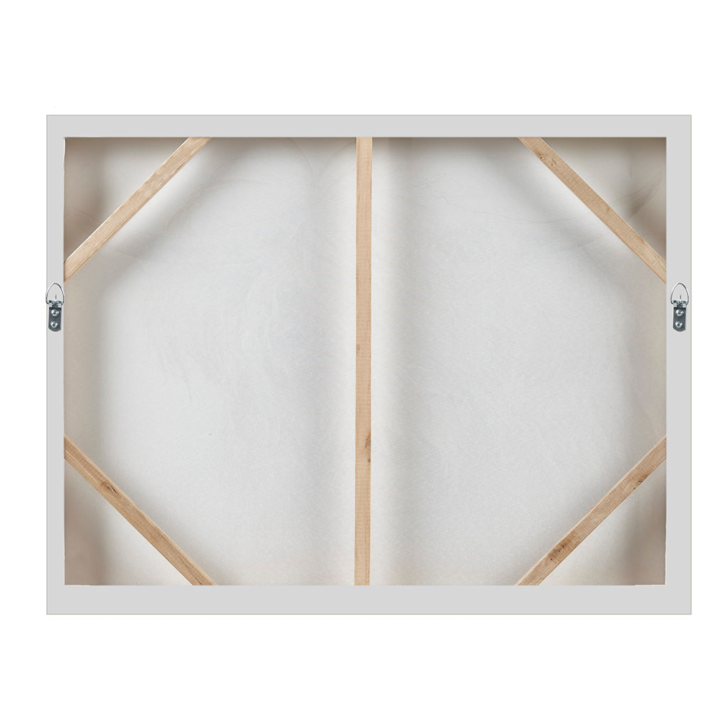 Windswept Hand Embellished Highland Bull Canvas Wall Art