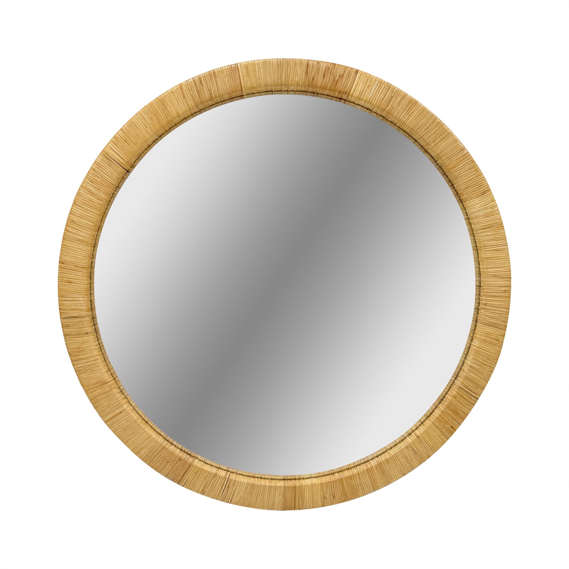 Nova Natural Rattan Arched Wall Mirror