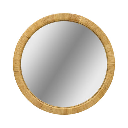 Nova Natural Rattan Arched Wall Mirror